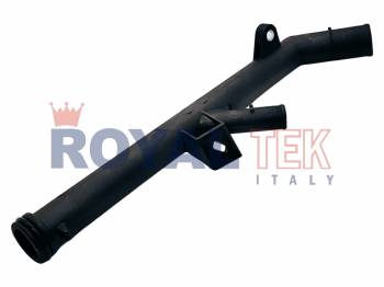 TUBO CANO RIGIDO PARA TERMOSTATO ROYALTEK RENAULT KANGOO SYMBOL MEGANE CLIO DUSTER FLUENCE LOGAN SANDERO / TODOS MOTOR K4M 1.6 16V --- OEM 8200134513 7700101229 CP0005